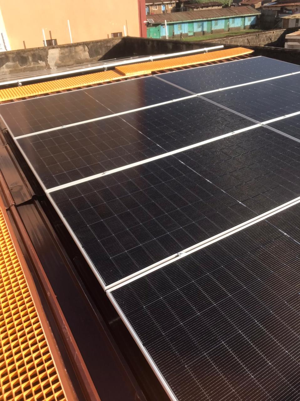 Solar PV panels